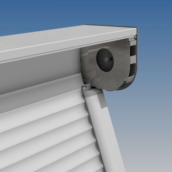 Projection pour volet motorisé